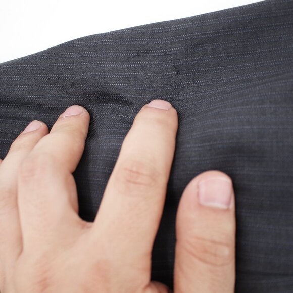 Brooks brothers sport coat men's 42R 1818 madison Saxxon wool striped gray - Picture 7 of 16